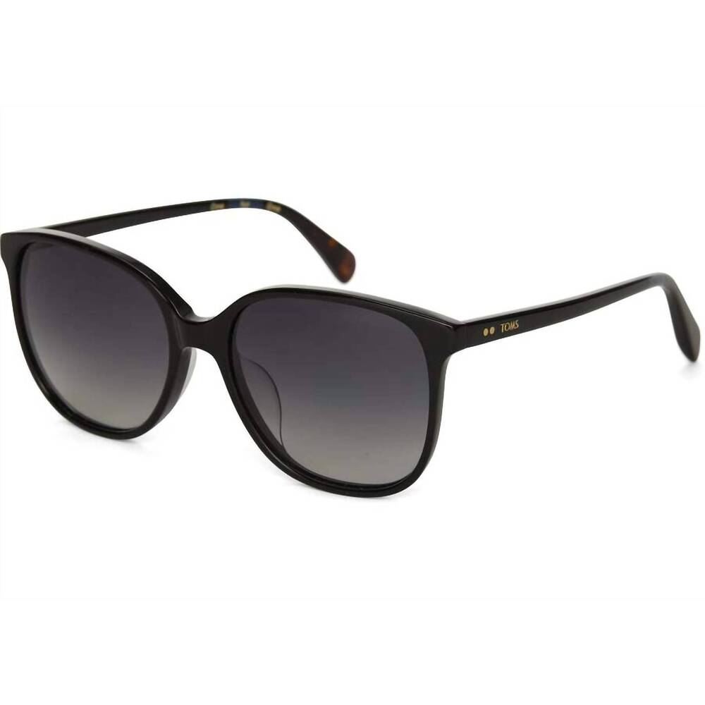 NEW TOMS women's sandela sunglasses in black